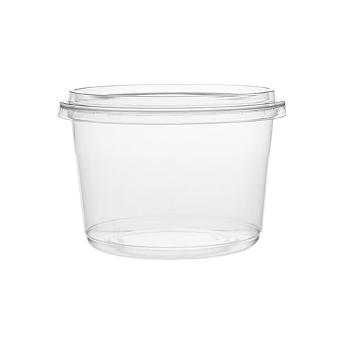 hotpack round pet deli container 237 ml 500 pcs