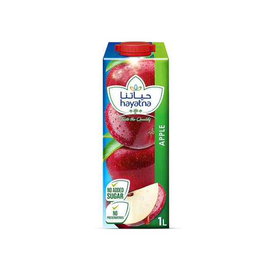 Hayatna Apple Juice 12 x 1 Ltr   HorecaStore