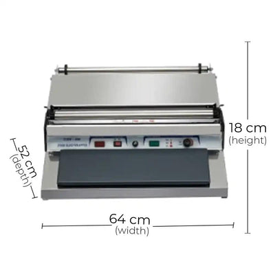 THS HW-450 Plastic film Hand Wrapper 300 W, 68 x 54 x 20 cm - HorecaStore