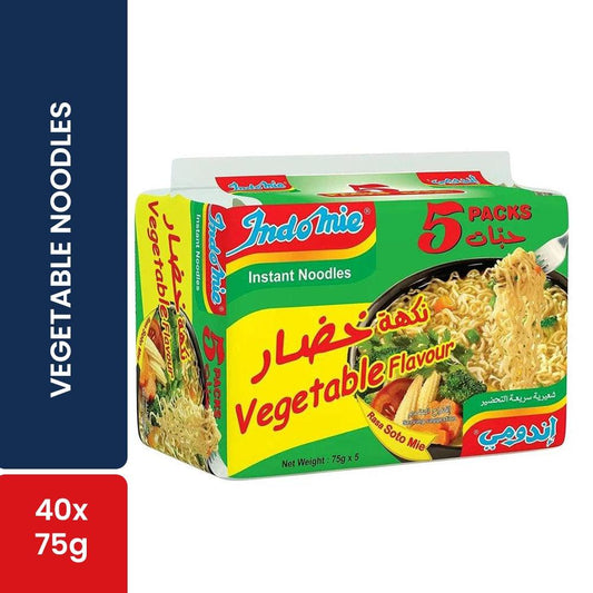 Indome Instant Vegetable Noodles 40 x 75g   HorecaStore