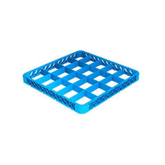 Plastic 20-Compartment Standard Extender Rack Blue 19.7 x 19.7 x 4"
