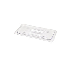 Polycarbonate GN Pan Lid With Handle  1/4, Transparent