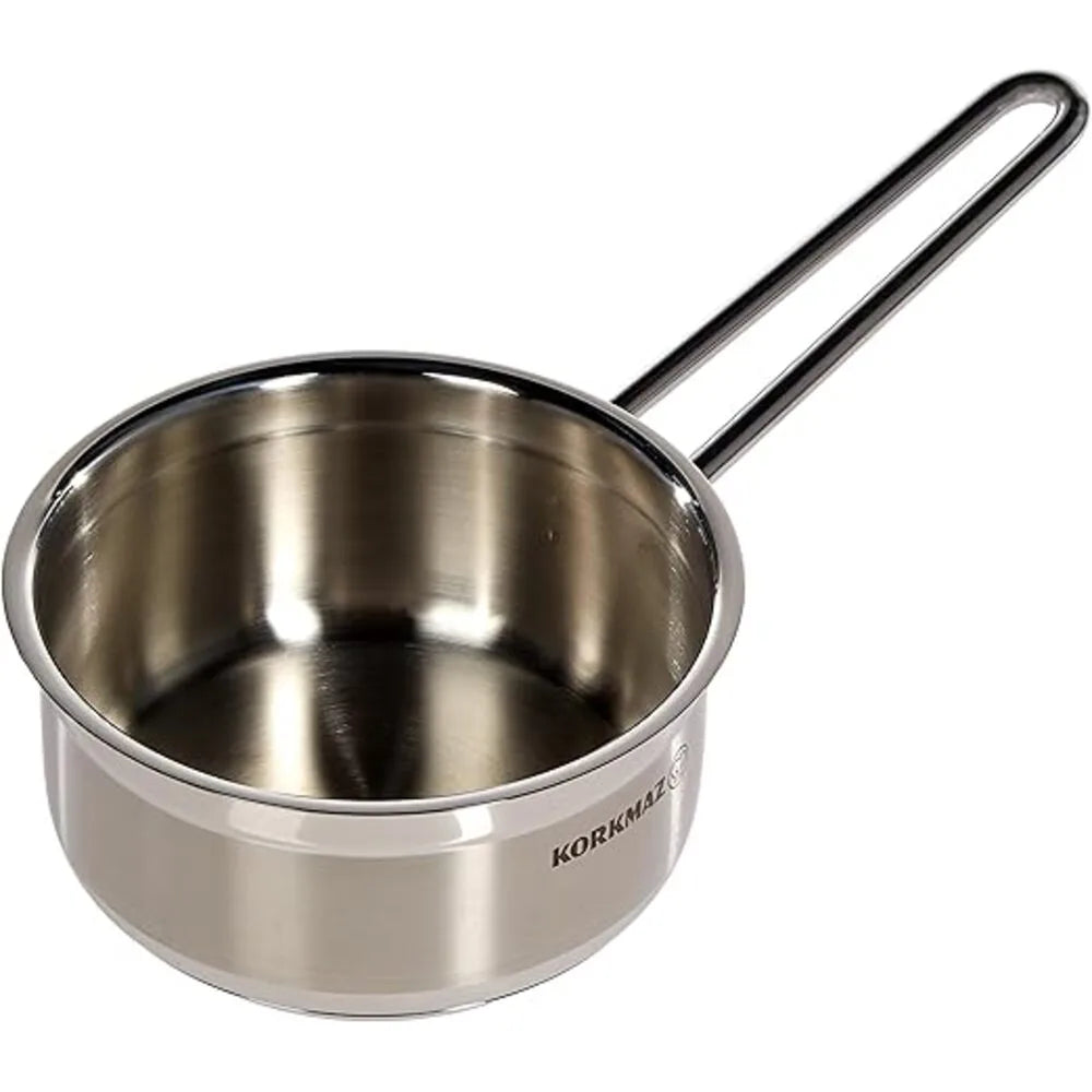 KORKMAZ KA1015 ALFA SAUCE PAN, 14 cm x 7 cm / 1 ltr. CAPACITY