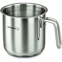 KORKMAZ KA1649 PERLA MILKPAN, 14 cm x 14 cm / 2 ltr. CAPACITY