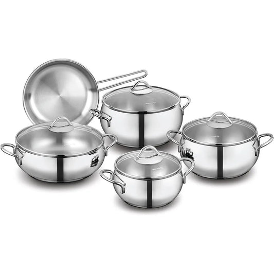 KORKMAZ KA1800 TOMBIK 9 PIECES COOKWARE SET