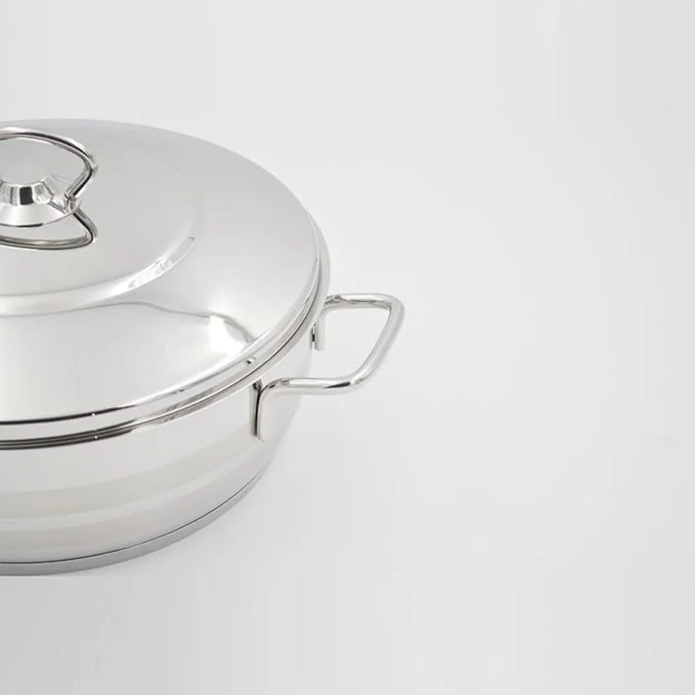 KORKMAZ KA1907 ASTRA LOW CASSEROLE, 26 cm x 10 cm / 5.3 ltr. CAPACITY