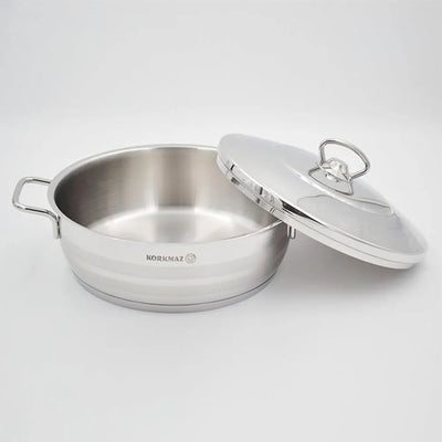 KORKMAZ KA1907 ASTRA LOW CASSEROLE, 26 cm x 10 cm / 5.3 ltr. CAPACITY