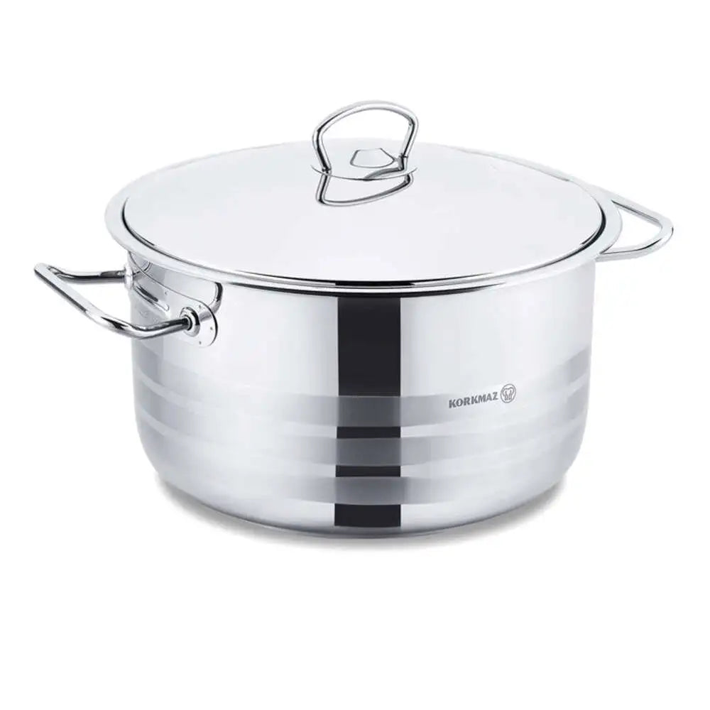 KORKMAZ KA1942 MEGA CASSEROLE, 28 cm x 17 cm / 10 ltr. CAPACITY