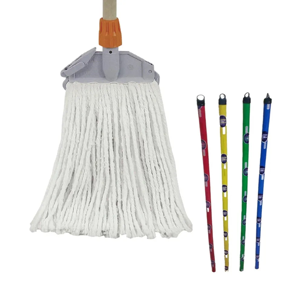 THS KS6133SUPERMOP Wet Mop With Plastic Holder And Wooden Handle 350g