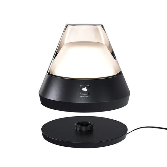 Salerno RBG table lamp, H9.5 cm, Black