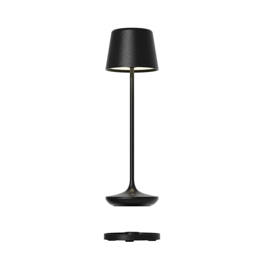 Leonardo Bari table lamp, H25 cm, Black