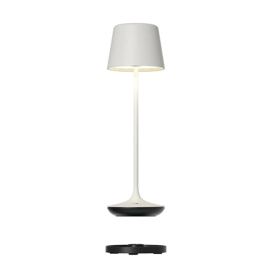 Leonardo Bari table lamp, H25 cm, White