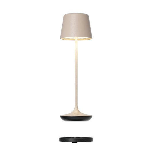 Leonardo Bari table lamp, H25 cm, Sand