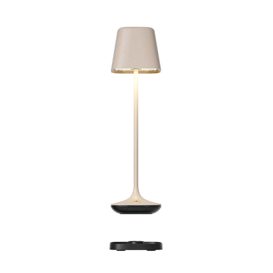 Leonardo Capri table lamp, H25 cm, Sand