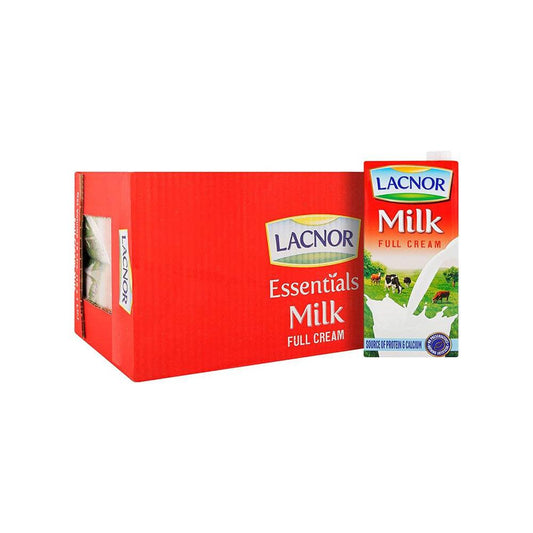 Lacnor Full Cream Milk 12 x 1 Ltr   HorecaStore