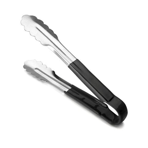 Lacor 63071 Stainless Steel Scallop Tong, 30 cm, Black