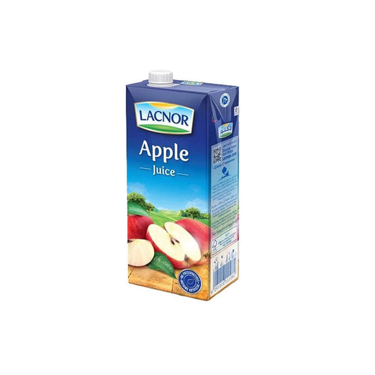 Lacnor Apple Juice 12 PKT x 1 Liter   HorecaStore