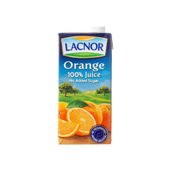 Lacnor Orange Juice 12 PKT x 1 Liter