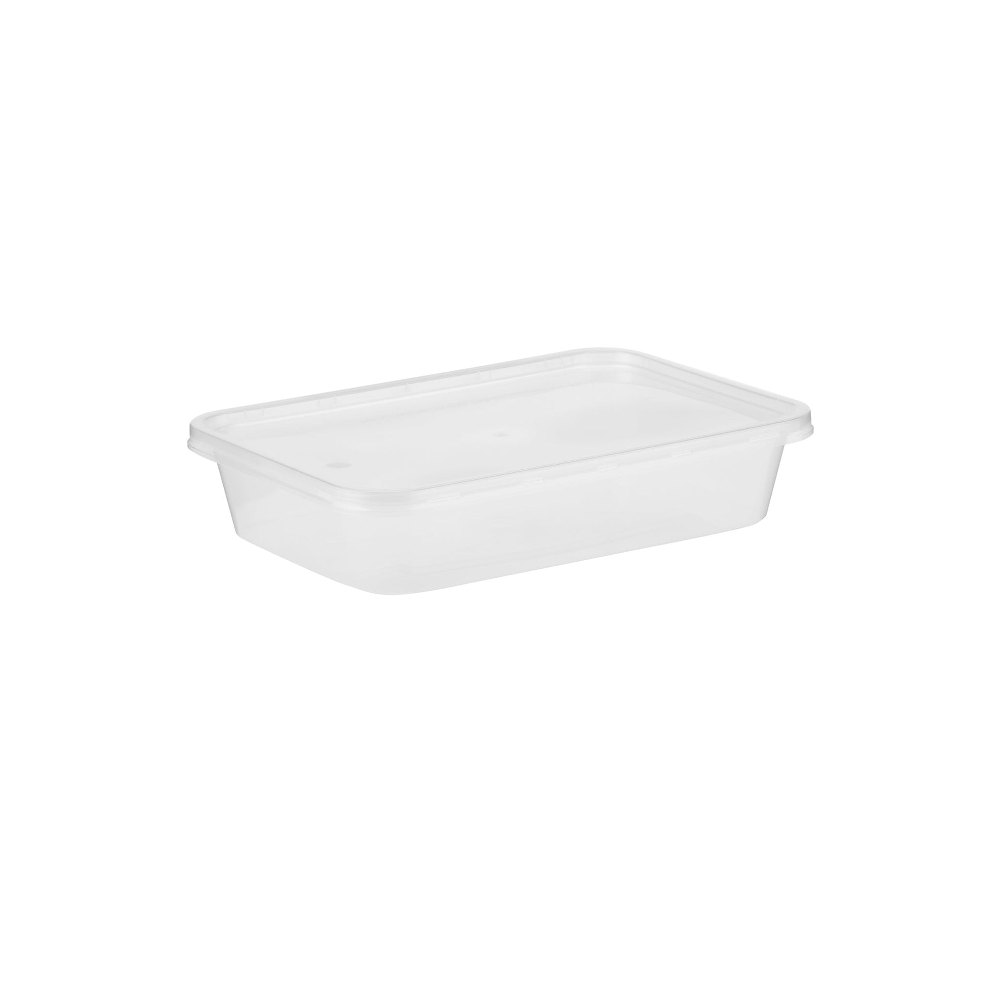 hotpack rectangular container lids 17 5 x 11 5 x 4 7 cm 500 ml 500 pcs