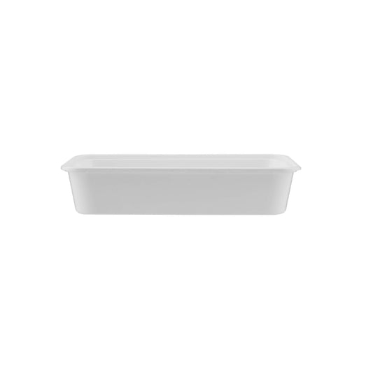 hotpack white rectangular mircowave container 500 ml 500 pcs