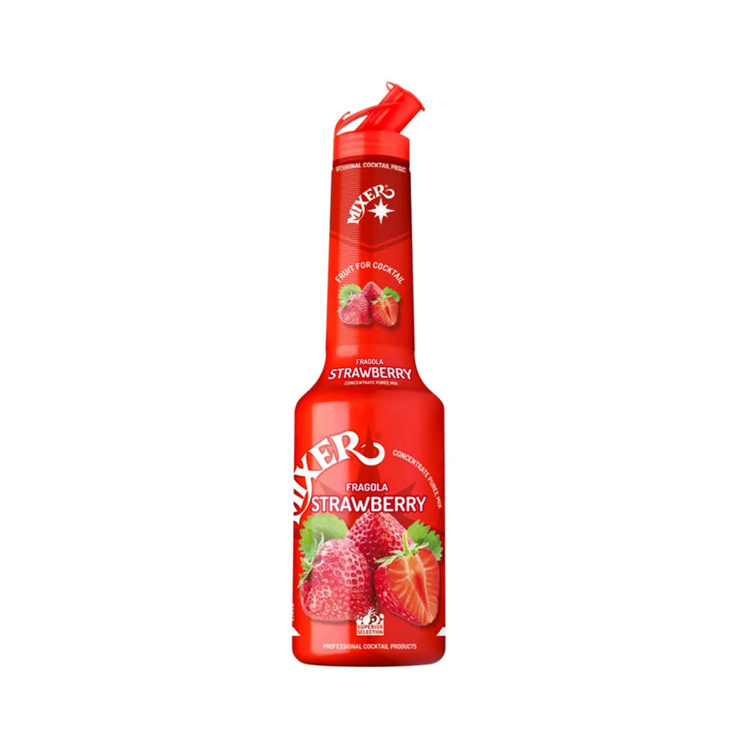 MIXER Strawberry Fruit Pure Concentrate- 6 x 1 Liter Pack