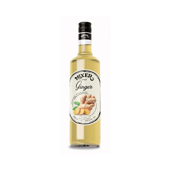 MIXER Premium Ginger Syrup -  6 x 1 Liter Pack