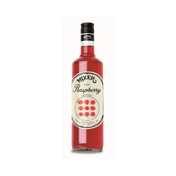 MIXER French Quality Raspberry Syrup - 6 x 1 Liter Pack