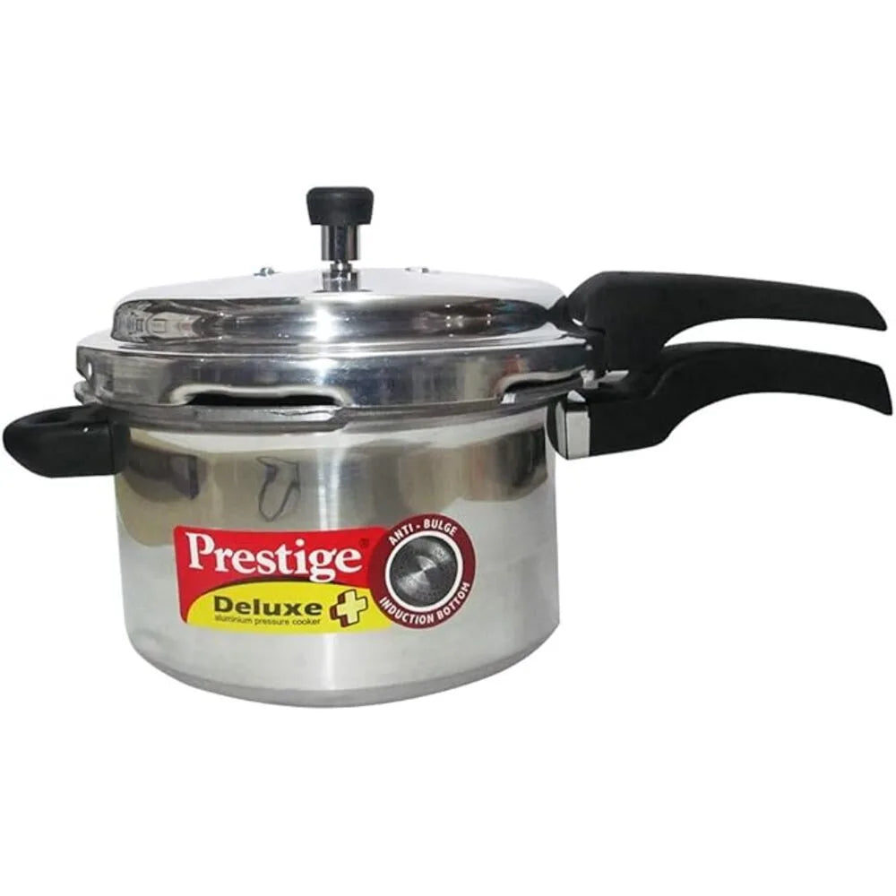 PRESTIGE MPD10702 DLX PLUS ALUMINUM COOKER, 5 ltr. CAPACITY