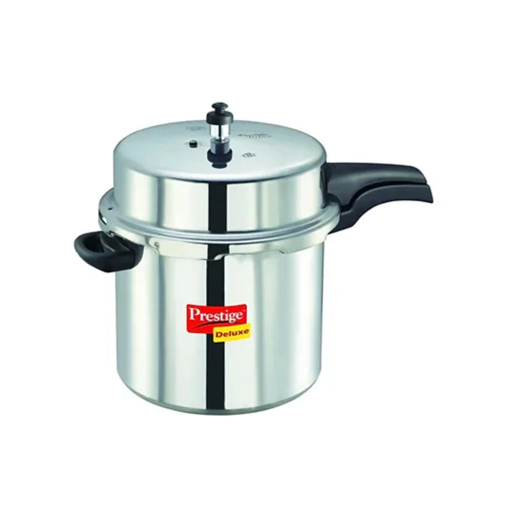 PRESTIGE MPD10705 DLX PLUS ALUMINUM COOKER, 12 ltr. CAPACITY