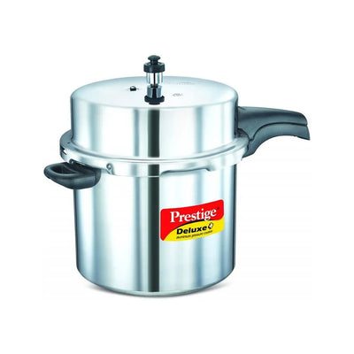 PRESTIGE MPD10705 DLX PLUS ALUMINUM COOKER, 12 ltr. CAPACITY