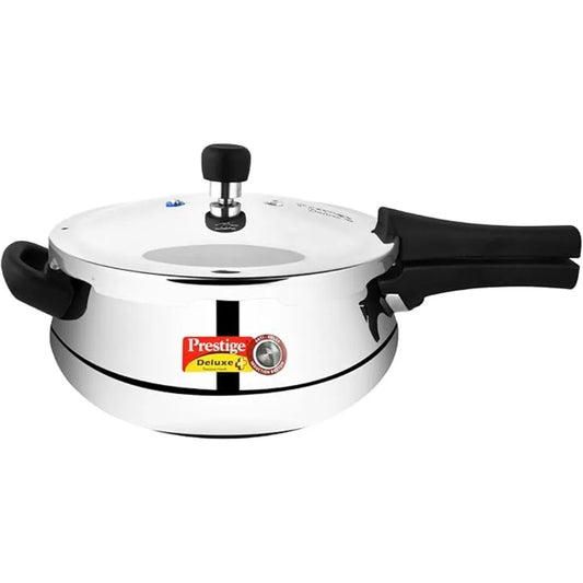 PRESTIGE MPD10794 DLX PLUS ALUMINUM JUNIOR HANDI COOKER, 5 ltr. CAPACITY