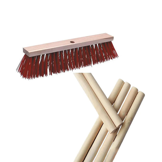 THS MR100.10 Soft Nordica Broom With Metal Handle