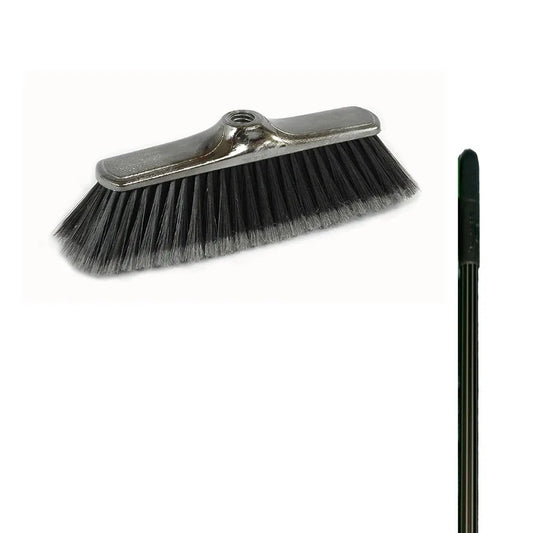 THS MR115.10 Silver Soft Kroma Broom With Metal Handle