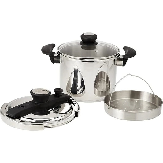 MEYER MY53429 SS PRESSURE COOKER, 6 ltr. CAPACITY