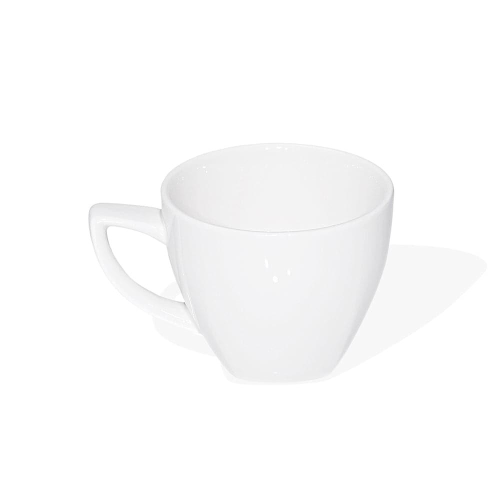 Furtino England Nuovo 10cl/3.5" White Porcelain Espresso Cup - HorecaStore