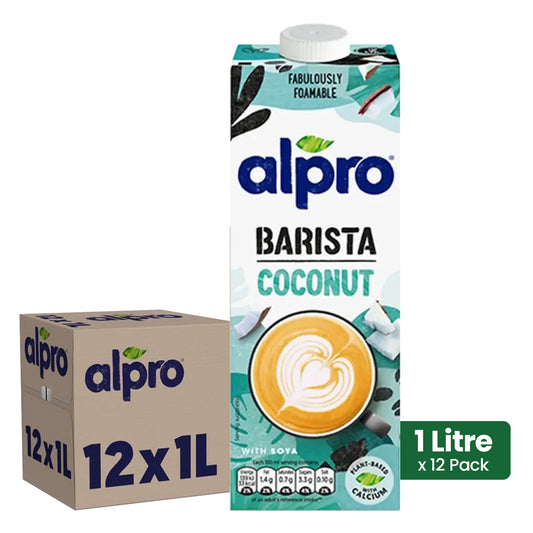 Alpro Coconut Barista 1 Liter, Pack of 12pcs