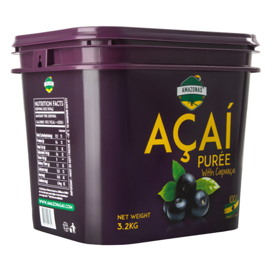 Amazonas Frozen Acai With Cupuacu, 3.2kg, Pack of 5pcs