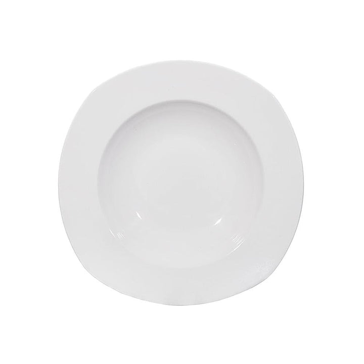 Furtino England Nuovo 32cm/12.5'' White Porcelain Service/Chop Plate - HorecaStore