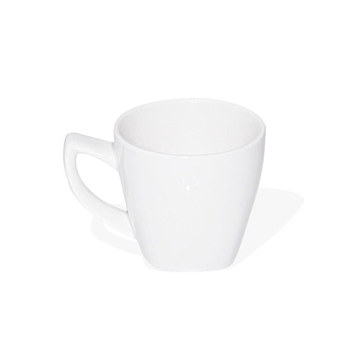 Furtino England Nuovo 21cl/7oz White Porcelain Tea Cup - HorecaStore