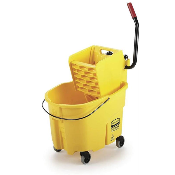 Rubbermaid 35L Single Mop Bucket Yellow