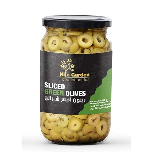 Nile Garden Egypt Whole Green Olives 6 x 3 Kg - HorecaStore
