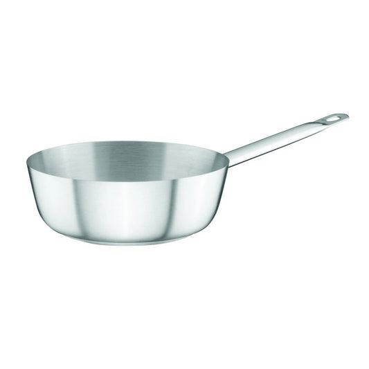 Ozti Stainless Steel Induction Sauteuse, 16 x 6 cm