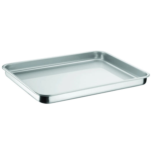 Ozti Stainless Steel Roasting Pan without Lid, 50 x 70 x 5 cm