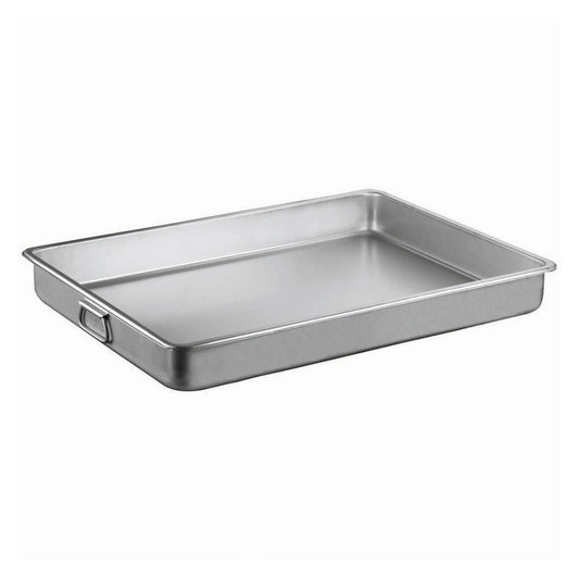 Ozti Stainless Steel Roasting Pan Without Lid, 55 x 35 x 5 cm