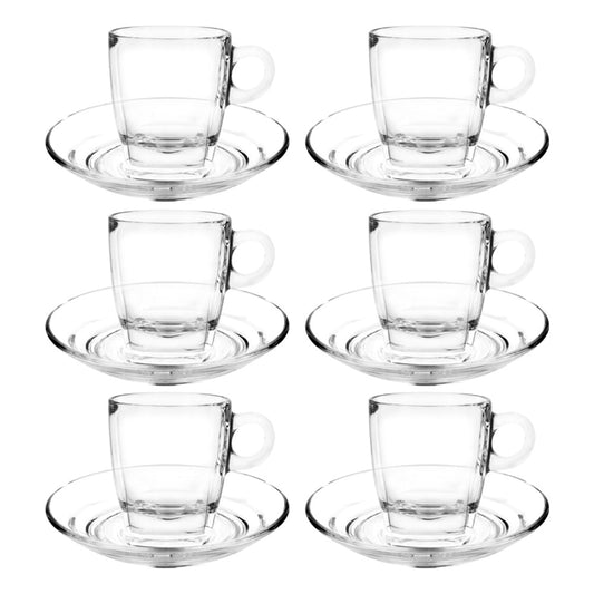 Ocean P02441 Caffe Cappuccino Cup 195 ml, Set of 6