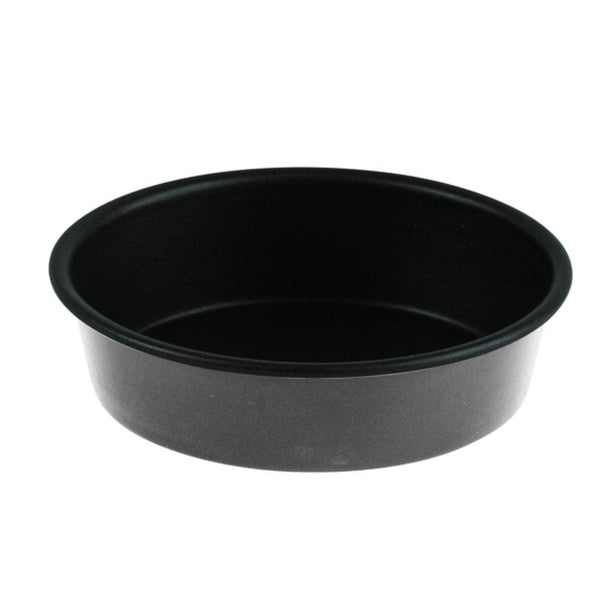 Louis Tellier Non Stick Obsidian Round Plain Cake Mould Ø 20CM, H 4.5CM   HorecaStore