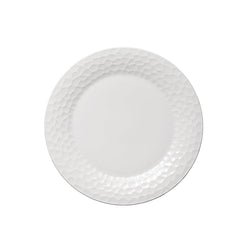 Furtino England Pebble 23cm/9" White Porcelain Flat Plate