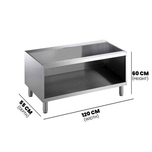 Electrolux 371114 Neutral Open base Cupboard For Modular Cooking Range 1- 1/2 - HorecaStore