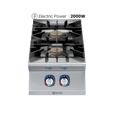 Electrolux 391001 Modular Cooking Range 2 Burner, Gas Power 20kW - HorecaStore