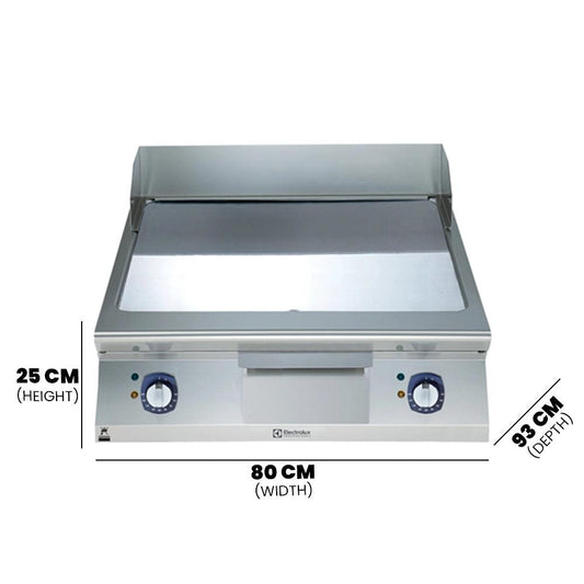 Electrolux 391073 Modular Cooking Range Electric Fryer Top Smooth Chrome Polished Plate 15 kW - HorecaStore